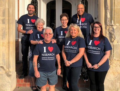 DRWF Volunteers Pauline Mathers Obit Group DRWF Volunteers And Staff