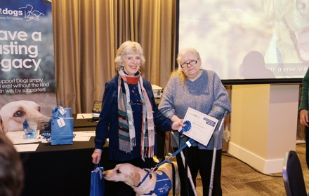 Support Dog For T1D Angela Bonbon Grad Rsz