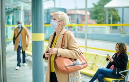 Facemask Elderly Commuter