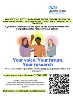 Underserved Communities Project Diabetes Research Poster QR