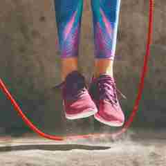 Woman With Skipping Rope
