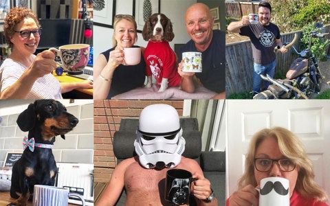 DRWF Tea Selfies.