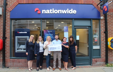 Nationwide Cheque Presentation 1