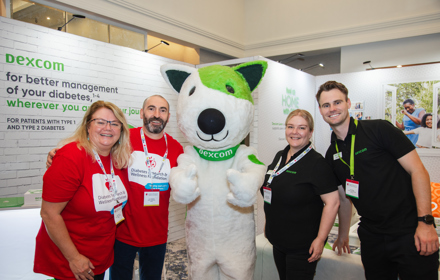 DRWF United Through Diabetes 2024 Dexcom Dog