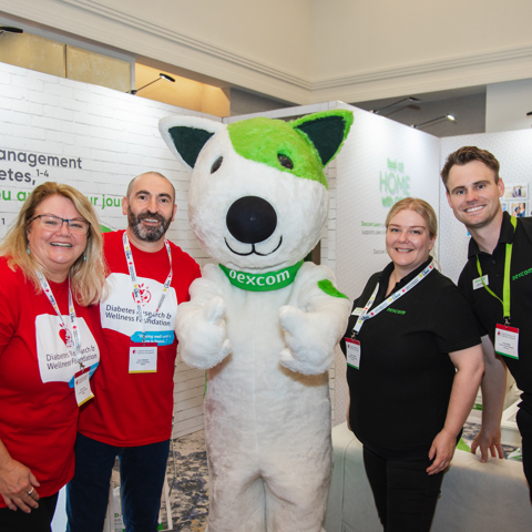 DRWF United Through Diabetes 2024 Dexcom Dog