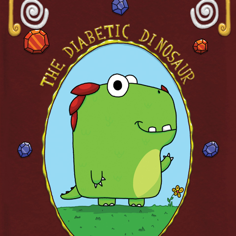 Diabetic Dinosaur Childrens Book 1 Cover
