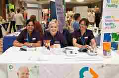 Some of our guest vendors at Wellness Day Midlands 2017 