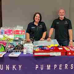 Wellness Day 2023 Funky Pumpers Stand